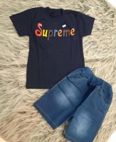 تیشرت و شلوارک supreme