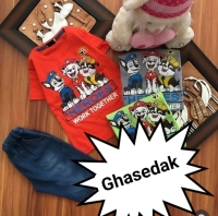 تیشدت شلوارک سگ نگهبان